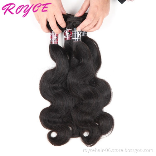 Royce Wholesale Virgin Human Hair,100% Unprocessed Virgin Hair,Indian  Body Wave Virgin Hair Bundles